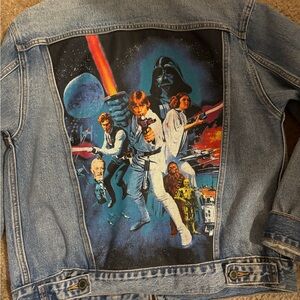 Authentic Levi X Star Wars Denim Jacket, worn a few times